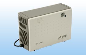 アルバック機工 アルバック 単相100V ダイアフラム型ドライ真空ポンプ 全幅181mm DA-81S｜ＤＡＩＳＨＩＮ工具箱　店
