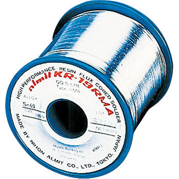 アルミット アルミット 鉛入りやに入りはんだ KR-19 RMA 1.2mm KR19RMA-SN60-P-2-1.2MM|DAISHIN工具箱 店