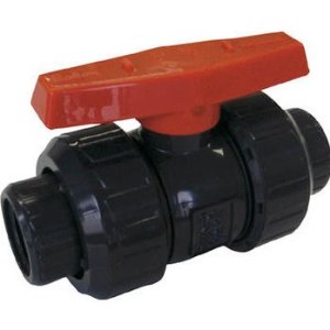 エスロン エスロン 塩ビ製ボールバルブ ねじ式 本体PVC OリングEPDM 50 長さ197mm×高さ167mm BV50NX [908-074827]