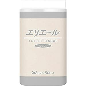 エリエールビジネスサポート エリエール トイレットティシュー 2P12RG18 823060 [911-820607]