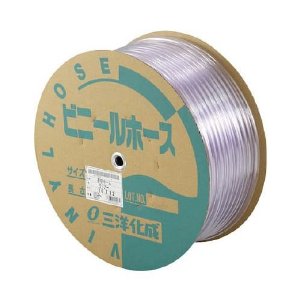 三洋化成 透明ホース10×12 100mドラム巻 TM-1012D100T [973-110462]