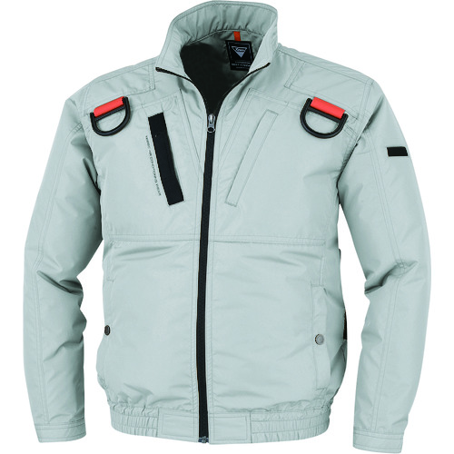 ジーベック XEBEC 空調服遮熱ハーネスブルゾンXE98103-22-3L シルバーグレー XE98103-22-3L [976-547645]