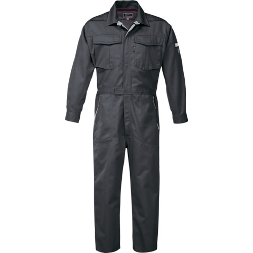 ジーベック XEBEC ツナギ服34007-25-3L チャコールグレー 34007-25-3L [976-285288]
