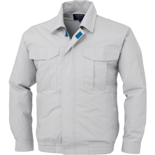 ジーベック XEBEC 空調服長袖ブルゾンKU90550-K6-M シルバー KU90550-K6-M [976-513923]