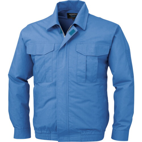 ジーベック XEBEC 空調服長袖ブルゾンKU90550-K24-3L ライトブルー KU90550-K24-3L [976-514135]