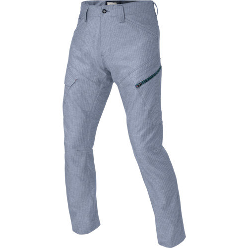 ジーベック XEBEC カーゴパンツ2296-116-L 杢ブルー 2296-116-L [976-523403]