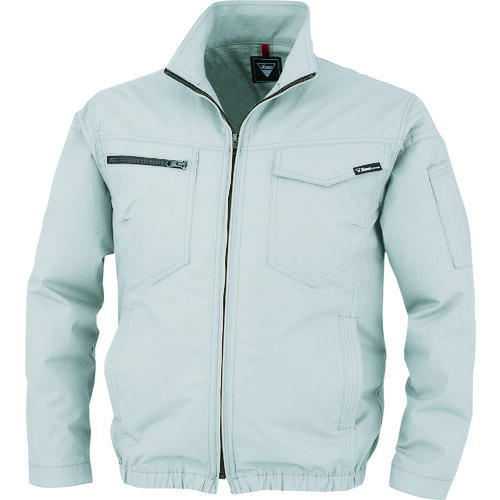 ジーベック XEBEC 空調服制電長袖ブルゾンXE98012-22-S シルバーグレー XE98012-22-S [976-546341]