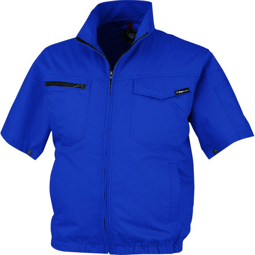 ジーベック XEBEC 空調服制電半袖ブルゾンXE98013-16-4L ネイビーブルー XE98013-16-4L [976-546662]