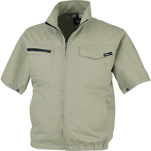 ジーベック XEBEC 空調服制電半袖ブルゾンXE98013-81-S キャメル XE98013-81-S [976-546884]