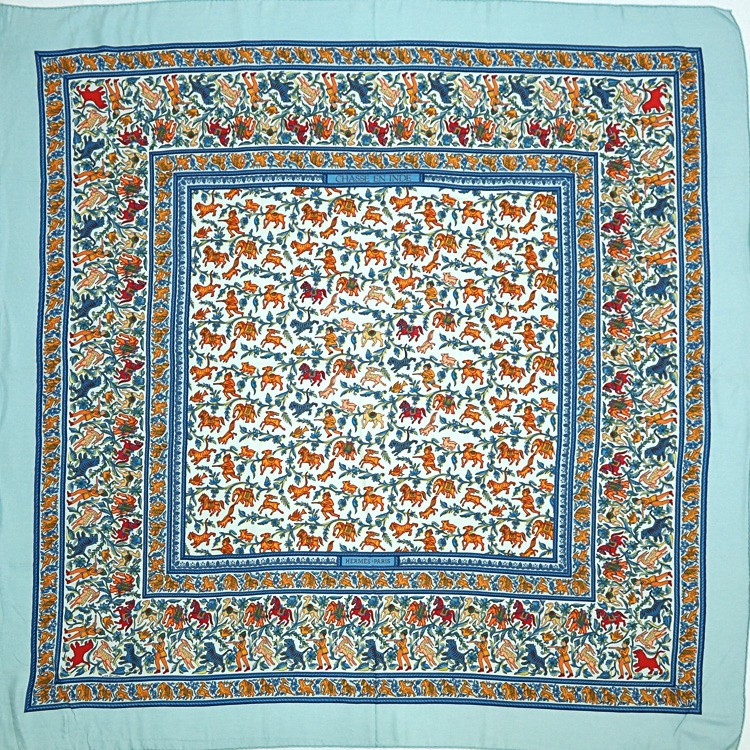 楽天市場】HERMES カレ ジェアン カレ140 大判 ストール ”高官の