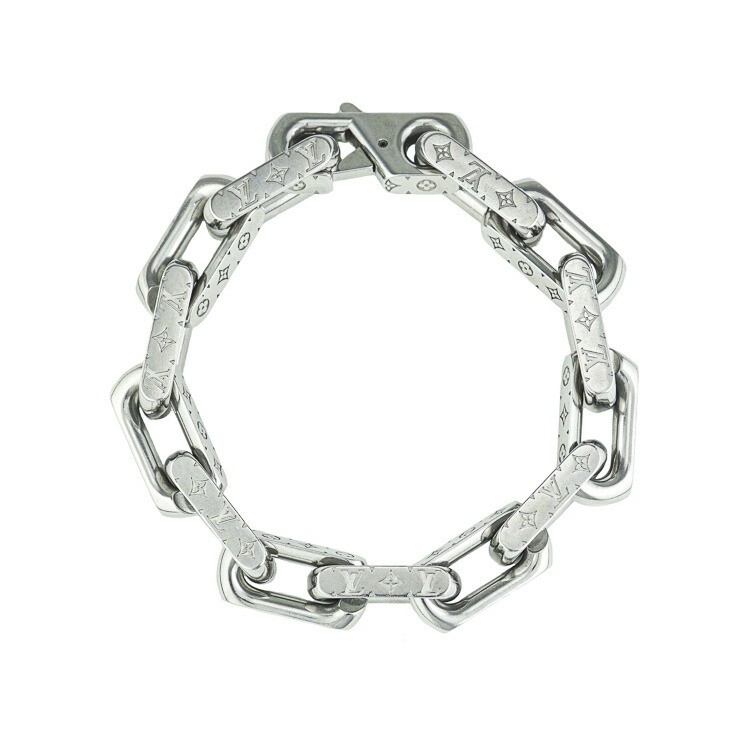 楽天市場】ルイヴィトン【LOUIS VUITTON】M00269 チェーンブレスレット