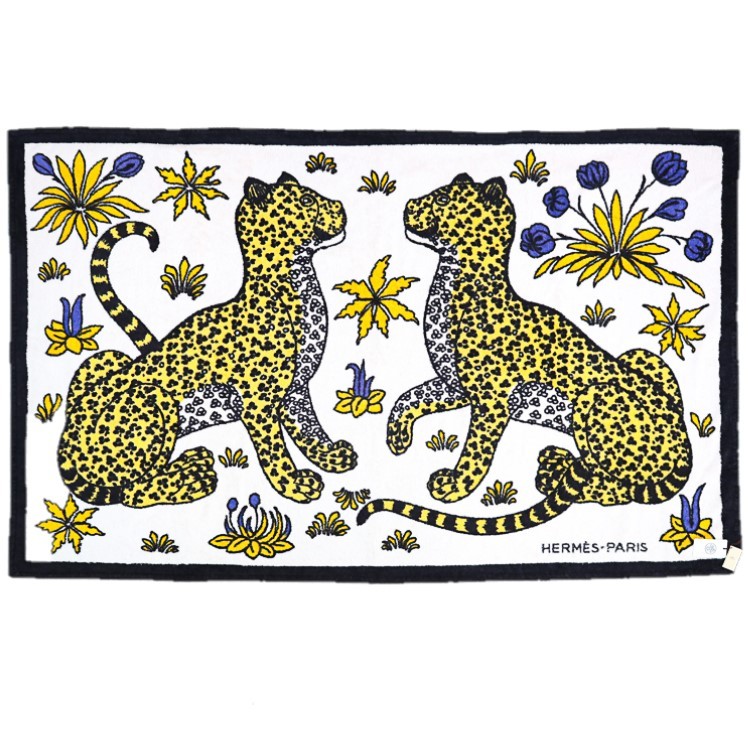 楽天市場】【新品】エルメス HERMES 大判 バスタオル タオルケット