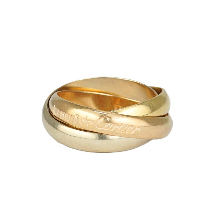 楽天市場】【中古】 Cartier カルティエ クラシック トリニティ リング