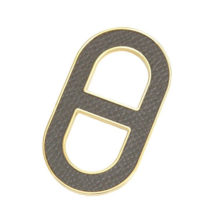 楽天市場】【美品】 HERMES エルメス シェーヌダンクル ブローチ