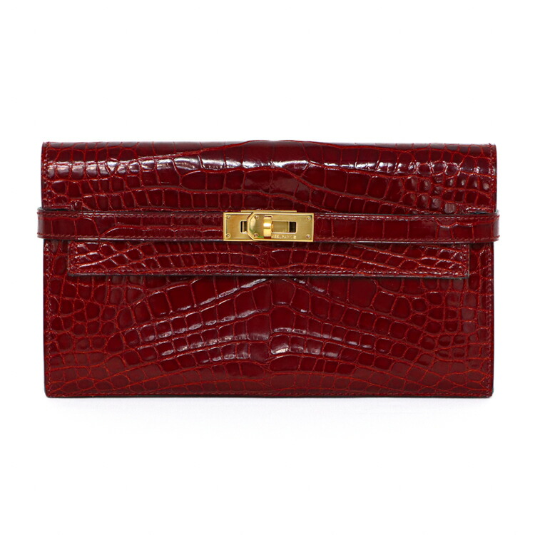 【美品】 HERMES エルメス ケリーウォレット 2つ折り長財布 楽天市場】HERMES エルメス ケリーウォレット ロング ギリーズ 2