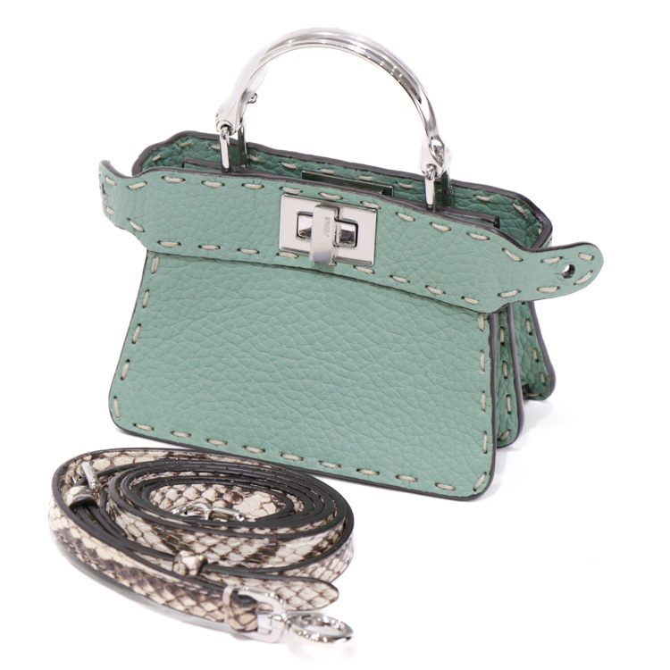 【極美品】FENDI ズッカ バイザウェイ 2way レザー ハンドバッグ FENDI フェンディ ズッカ バイザウェイ ミディアム ハンドバッグ
