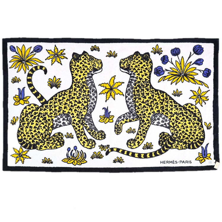 HERMES エルメス レオパード ランチョンマット 豹柄 豹 コットン 楽天市場】□新品□未使用□ HERMES エルメス コットン100