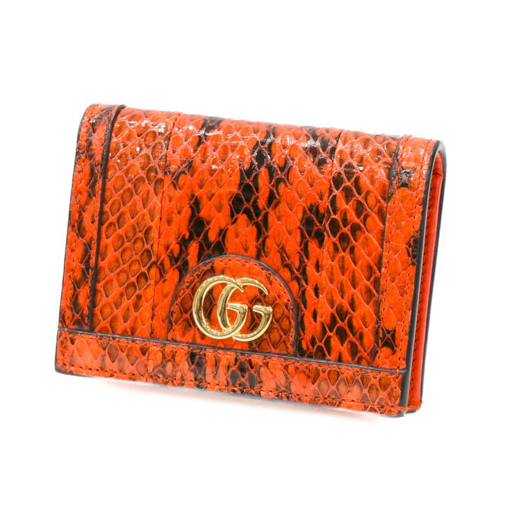 ✨ グッチ オフィディア GGマーモント パイソン 二つ折り財布 楽天市場】グッチ GUCCI 二つ折り財布 GGマーモント パイソン