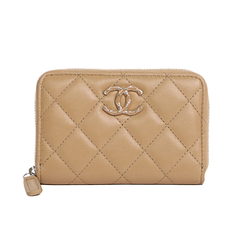 未使用　シャネル財布　CCフィリグリー　ミディアムウォレット　マトラッセキャビア 楽天市場】【未使用品】【財布】CHANEL シャネル CCフィリグリー