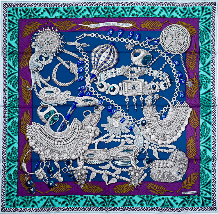 楽天市場】エルメス HERMES カレ90 LE ROY SOLEIL 太陽王 大判