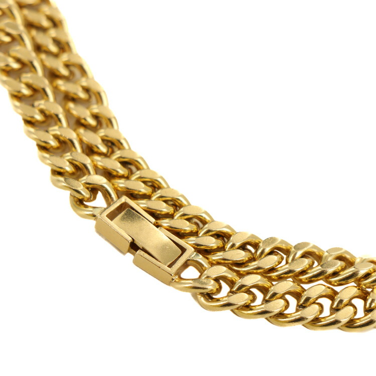 楽天市場】ジュエリーマキ 喜平 ブレスレット K18 2面カット 100g 22cm