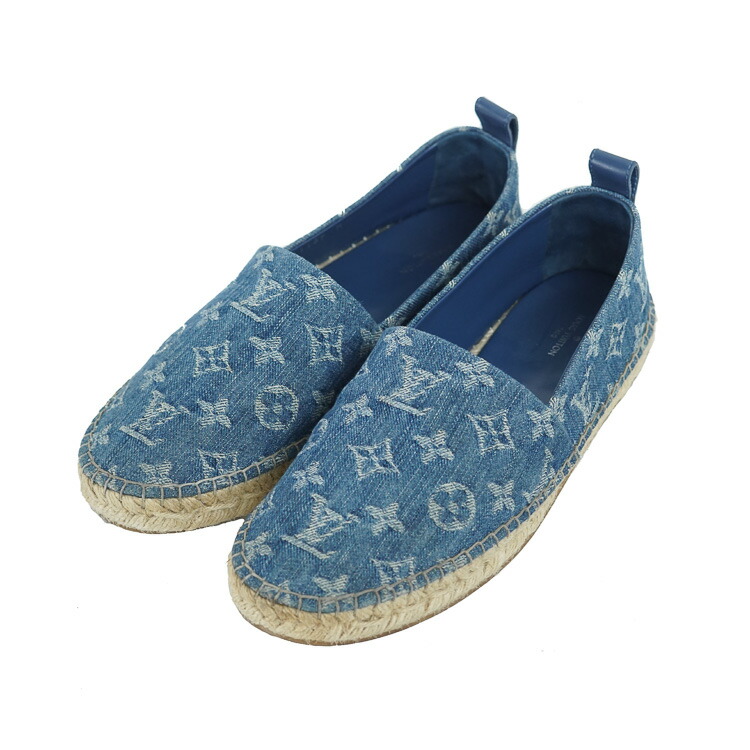 楽天市場】【靴】LOUIS VUITTON ルイ ヴィトン エスパドリーユ