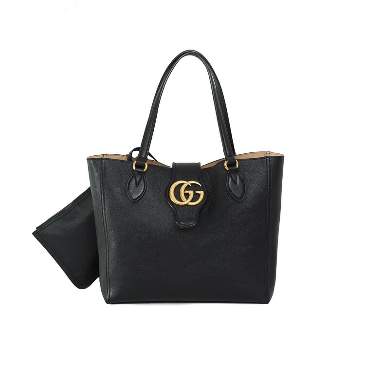 グッチ イタリア製 GG柄 肩掛け可 ゴールド金具 トートバッグ ブラック 楽天市場】GUCCI グッチ ディアマンテ ダブルG トートバッグ