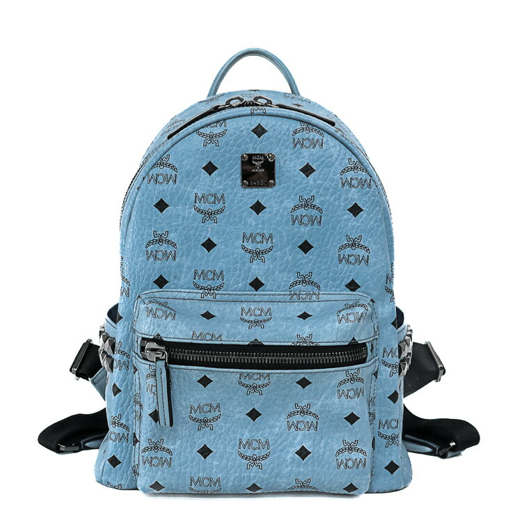 MCM スターク バックパック リュックサック MMK 3SVE01 PK001 Medium Stark サイドスタッズ バックパック - ヴィセトス