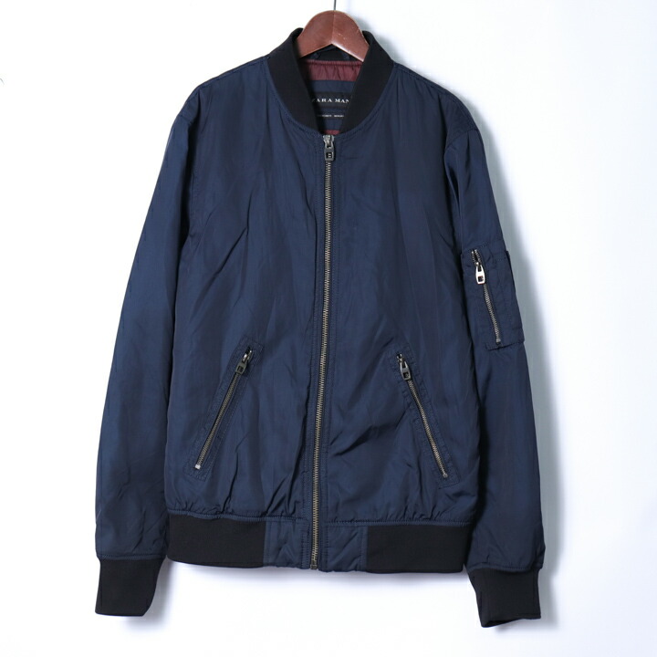 ZARA メンズ　 総柄　パフジャケット　中綿　ボリューム　M ZARA ザラ/メンズファッション｜WonderREX-ONLINE 公式通販