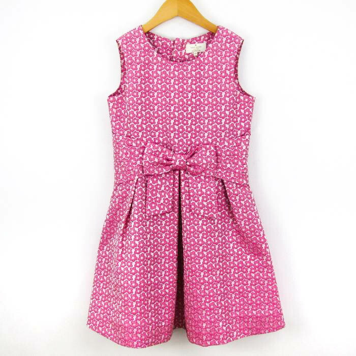 ケイトスペード 140 ワンピース kate spade 子供  洋服 kate spade ケイトスペード ワンピース 140 ピンク 子ども用