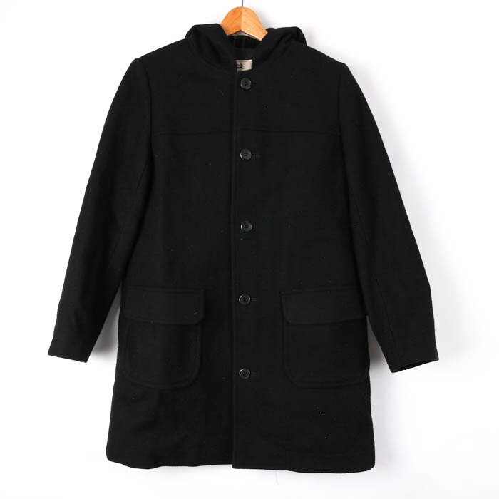 楽天市場】ドゥファミリー ステンカラーコート フード付き 無地