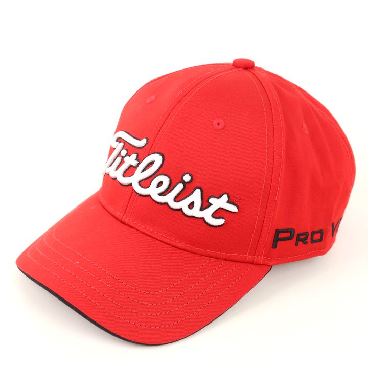 Titleist - パーリーゲイツ タイトリスト Wネームキャップ 新品 未使用 非売品 激レア M Titleist タイトリスト ゴルフウェア キャップ 春 夏 ツアー