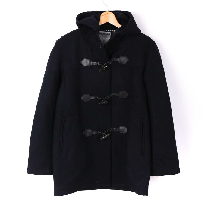 新品未使用 カシミヤ混 ウールダッフルコート HARVARD mj40738-001.jpg