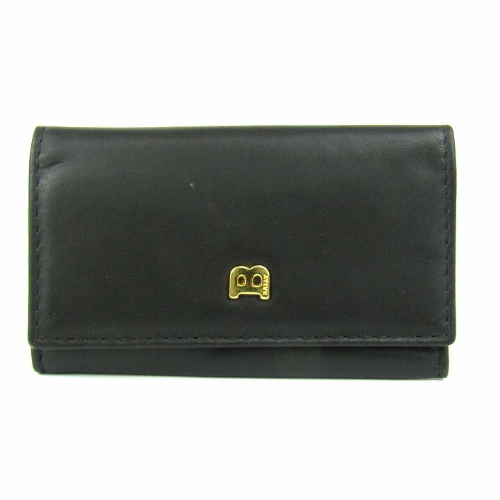 BALLY Barry バリー キーケース 6連 スクエア クリップ レディース BALLY バリー バリーストライプ キーケース レザー レディース