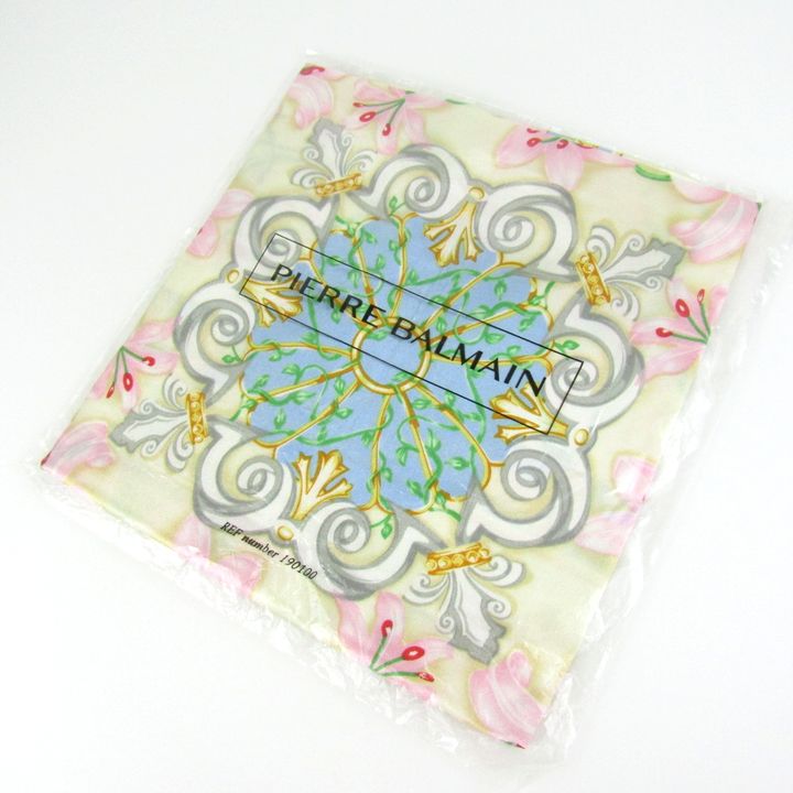 BALMAINバルマン スカーフ ライトブルー シルク100% タグ付き 未使用 楽天市場】Vingtage PIERRE BALMAIN ヴィンテージ オールド