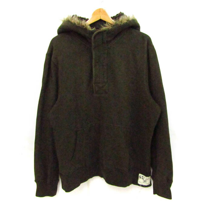 ラグビー・アメリカンイーグルスパーカー AWCB-240302 /「DRAGON Logo PULLOVER PARKA / BLACK」プル