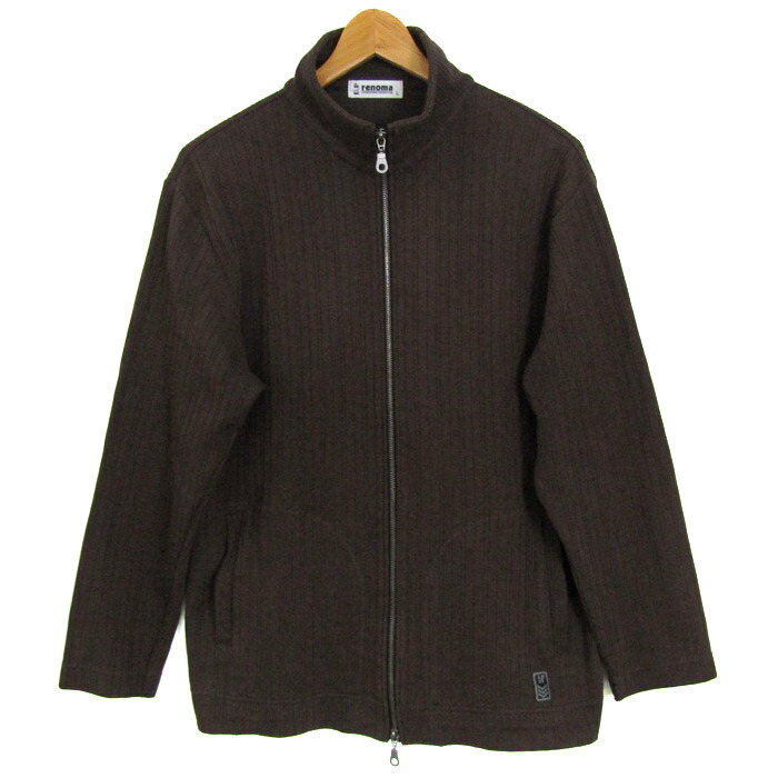 【新品未使用タグ付き】renoma ジャケット ブラック/ホワイト Lサイズ 新品未使用タグ付き】renoma ジャケット ブラック/ホワイト L