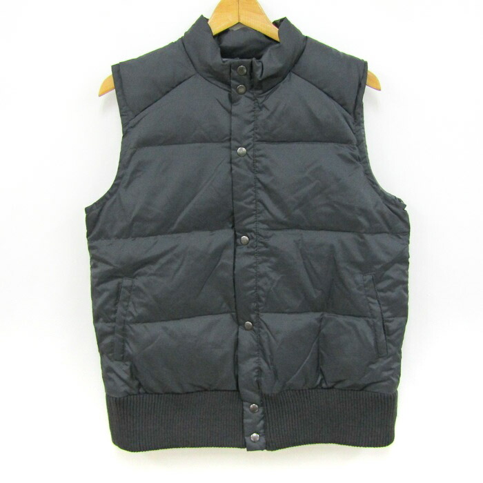 楽天市場】クーティー ウールブレンド ダウンベスト M ブラック系