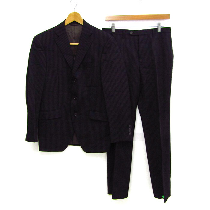 楽天市場】k□ジュンメン/JUN MEN ストライプスーツ上下セットアップ