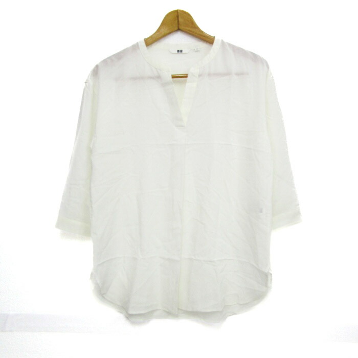 ブージュルード 長袖 カットソー シャツ 花柄 トップス レディース 38サイズ ネイビー系×ベージュ系 Boujeloud Bou Jeloud - ブージュルード 長袖 カットソー シャツ 花柄