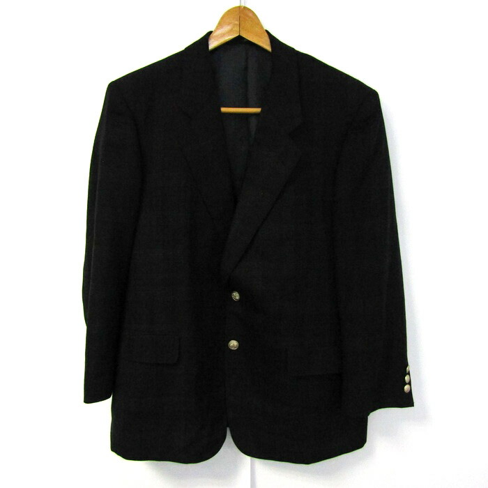 DAKS ダックス ハリスツイード エルボーパッチ くるみ テーラードジャケット 032m6◇日本製◇エルボーパッチ◇DAKS ダックス ツイードウール