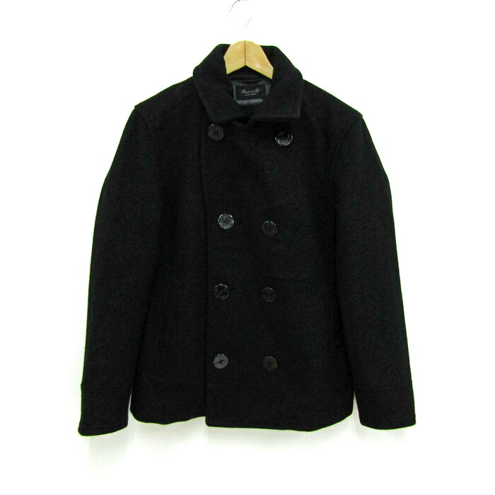 Supreme 11AW ライナー ペイズリー柄 モールスキン Pコート 紺 S Supreme 11AW ライナー ペイズリー柄 モールスキン Pコート 紺 S
