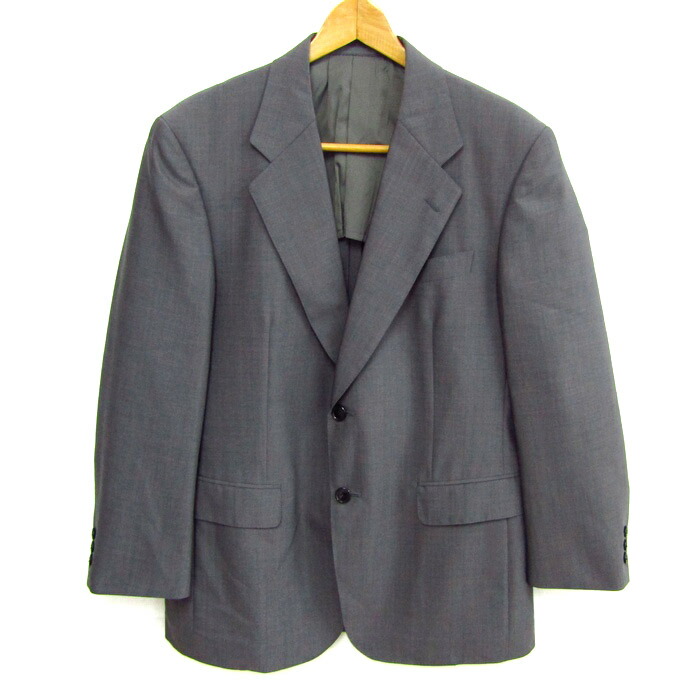 ランバン テーラードジャケット アウター モヘヤ混 CLASSIQUE メンズ R46-44サイズ グレー LANVIN 【中古】｜大特価屋