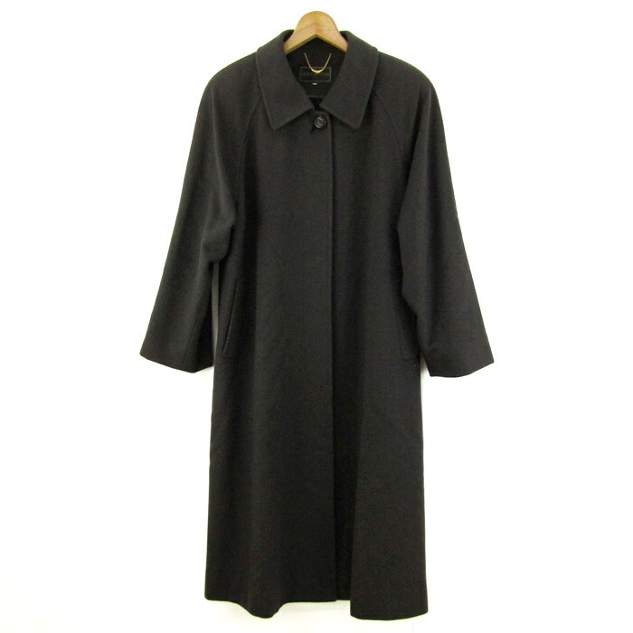 高級アルパカ100%ウール起毛コート　ブラック ALPACA 111 アルパカコート XB147-22 ブラック M アルパカ111 アルパカ