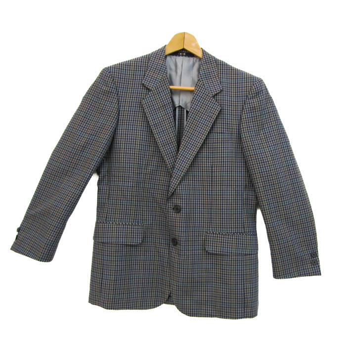 美品☆DAKS☆ ハウスチェック チェンジポケット エルボーパッチ付きジャケット 楽天市場】DAKS ダックス ジャケット 90s スウェード ガンパッチ