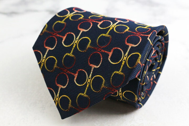 セリーヌ CELINE ブラウン ドット柄 ナロー細幅 ネクタイ セリーヌ CELINE ブラウン ドット柄 ナロー細幅 ネクタイ