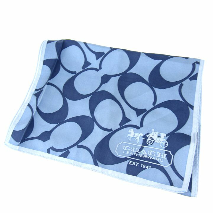 楽天市場】COACH コーチ スカーフ CA22608 マルチ シルク100