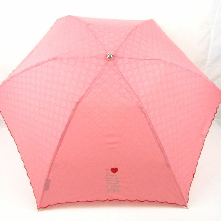 楽天市場】【中古】CELINE(セリーヌ) 折りたたみ傘 ピンク 化学繊維