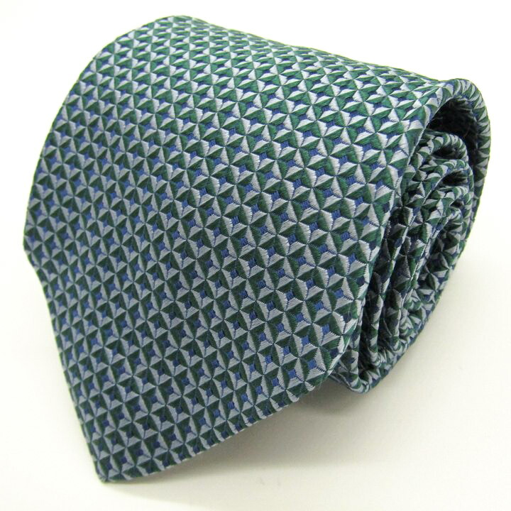 Charvet シルク ネクタイ 波模様　未使用品 55923-1.jpg