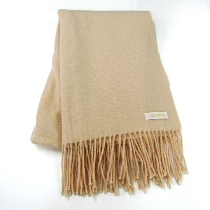 楽天市場】ニナリッチ NINA RICCI マフラー カシミヤ100％ ライト